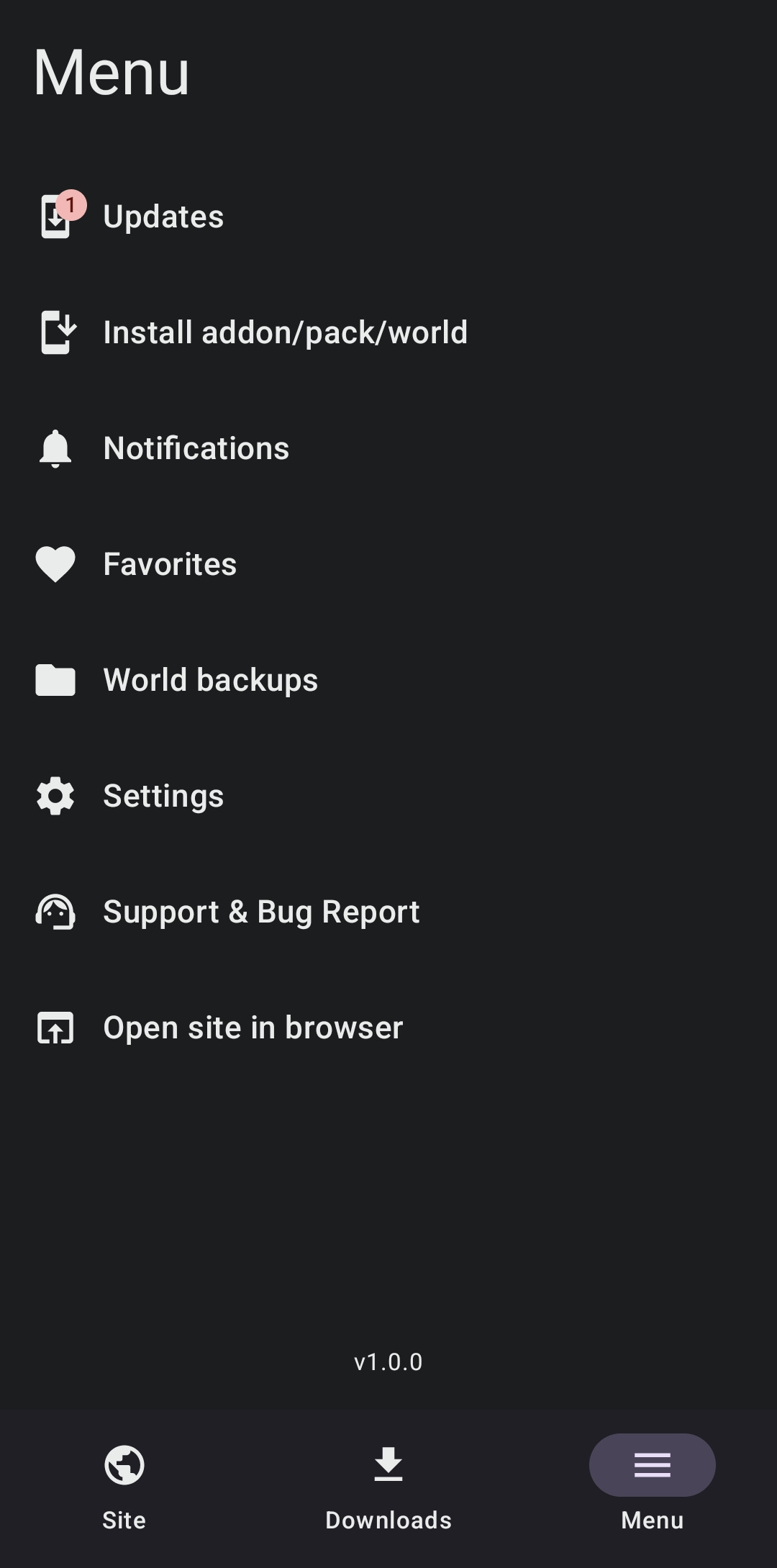 MCPELIFE APP — screenshot 1