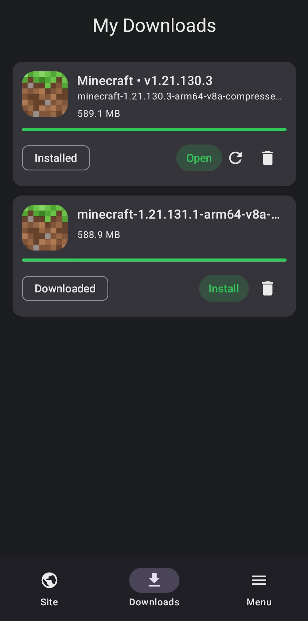 MCPELIFE APP — screenshot 1